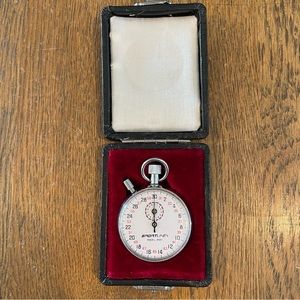 Sportline Vintage Stopwatch Model 660 Original Case